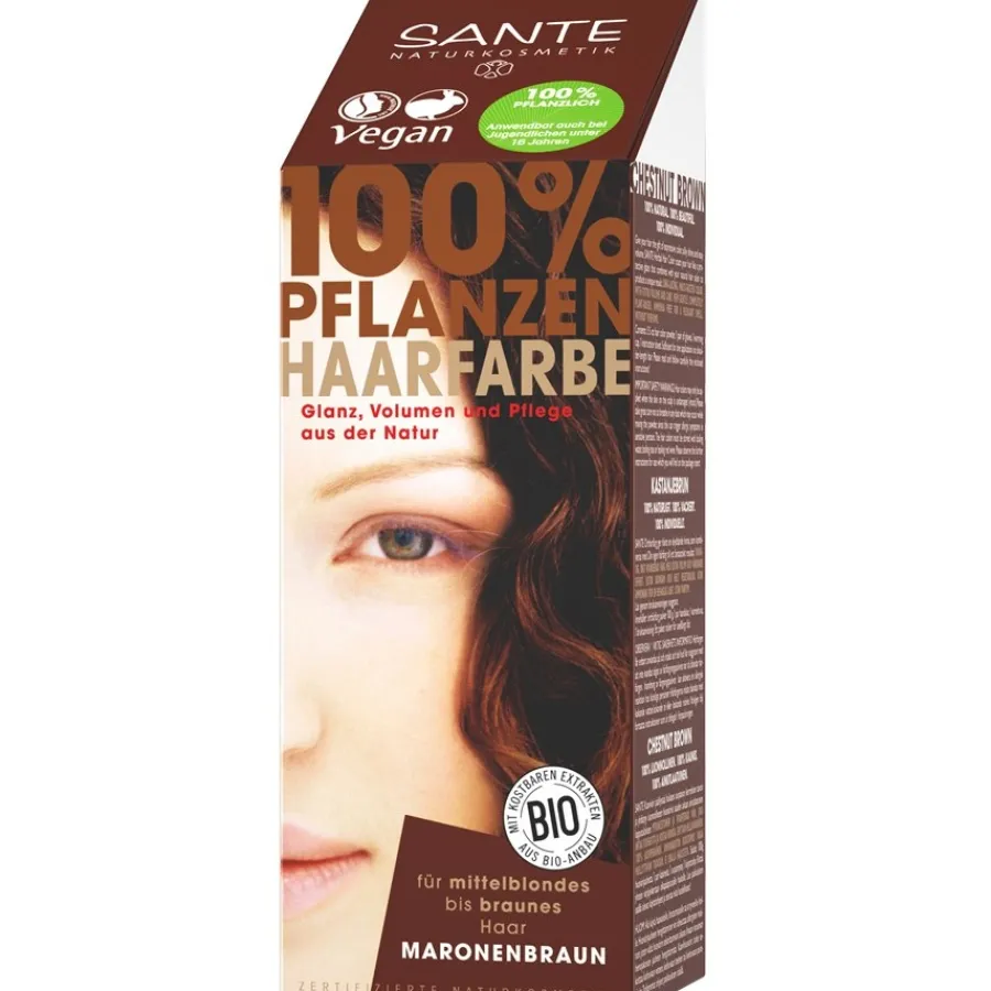 Styling|Haarkleur^Sante Naturkosmetik 100% plantaardig haarkleurpoeder
