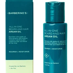 Baardshampoo & -Zeep|Baardtondeuses & -Trimmers^Barberino's All-in-One Beard and Hair Argan Oil
