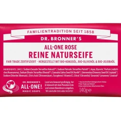 Hand & Voet|Reiniging^Dr. Bronner's All-One Rose Puur Natuurlijke Zeep