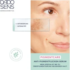 Dado Sens|Gezichtsverzorging^DADO SENS ANTI-PIGMENTATIESERUM, - voor huid met neiging tot hyperpigmentatie