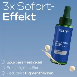 Gezichtsverzorging|Dagverzorging^WELEDA Anti-rimpelserum blauwe gentiaan & edelweiss, Vermindert diepe rimpels & maakt de huid strakker