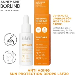 Annemarie Börlind|Zonnebrandcrème^ANNEMARIE BÖRLIND Antiverouderende zonbeschermingsdruppels gezicht SPF 30, SUNCARE GEZICHT