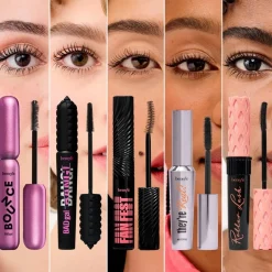 Mascara^Benefit BADgal Bounce Mini - Volumenspendende Mascara mit doppelseitiger Bürste