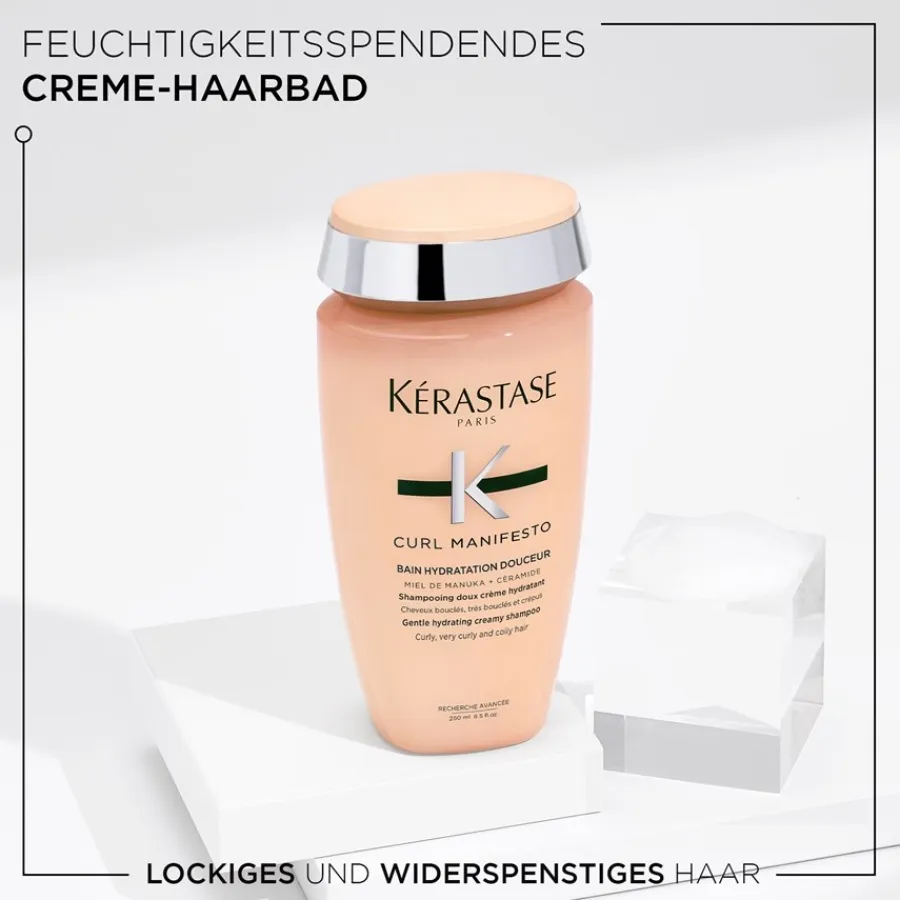Krullend Haar|Volumeshampoo^Kérastase Bain Hydration Douceur