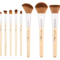 Blush Kwasten|Foundationkwasten^Luvia Cosmetics Bamboo's Leaf Set