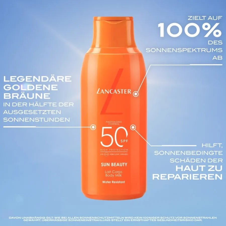 Zonnebrand^Lancaster Body Milk SPF30