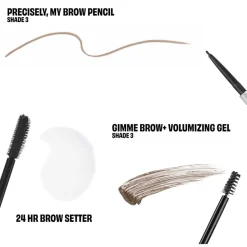 Wenkbrauwpotloden|Wenkbrauwpoeder^Benefit Brow Haul of Fame - Wenkbrauw kit met potlood, gel & wenkbrauw setter