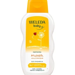 Olie^WELEDA Calendula Verzorgingsolie Geurvrij, Verzorgt, beschermt & reinigt mild