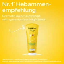 Annemarie Börlind|Dado Sens^WELEDA Calendula Waslotion & Shampoo, Reinigt huid en haar op milde wijze, mild voor de ogen