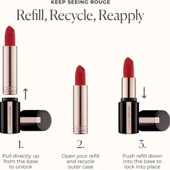 Lippenstift^Laura Mercier Caviar Matte Lipstick - navulbaar