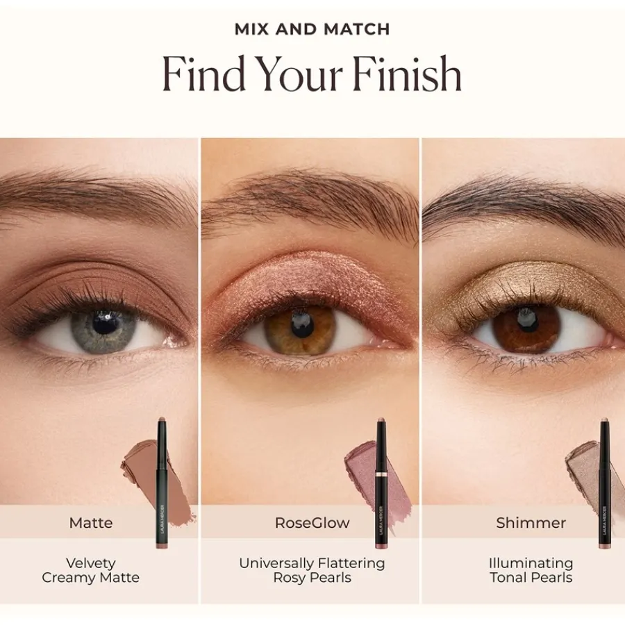 Crème-Oogschaduw^Laura Mercier Caviar Stick Eye Color Shimmer