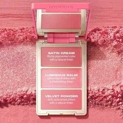 Highlighter|Blush^Morphe Cheek Thrills Rouge Trio After Party