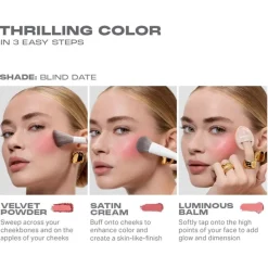 Highlighter|Blush^Morphe Cheek Thrills Rouge Trio After Party