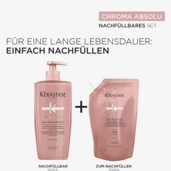 Gekleurd Haar^Kérastase Chroma Absolu navulset, Beperkte editie