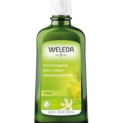 Reiniging|Reiniging^WELEDA Citrus verfrissend bad, Essentiële citrusoliën revitaliseren & stimuleren het lichaam en de zintuigen