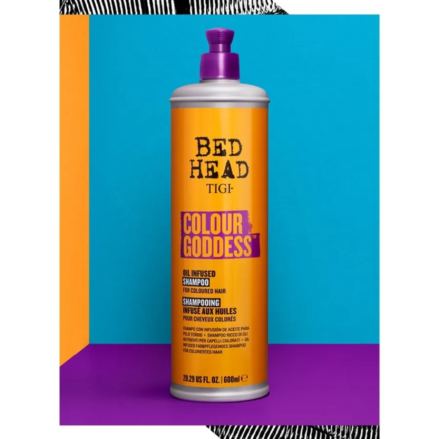 Gekleurd Haar^TIGI Clour goddess colour shampoo