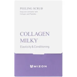 Gezichtspeeling^Mizon Collageen Milky Peeling Scrub