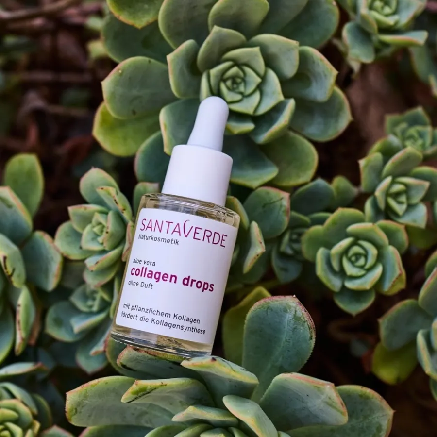 Gezichtsverzorging|Hydraterend Serum^Santaverde collageendruppels, Zonder geur