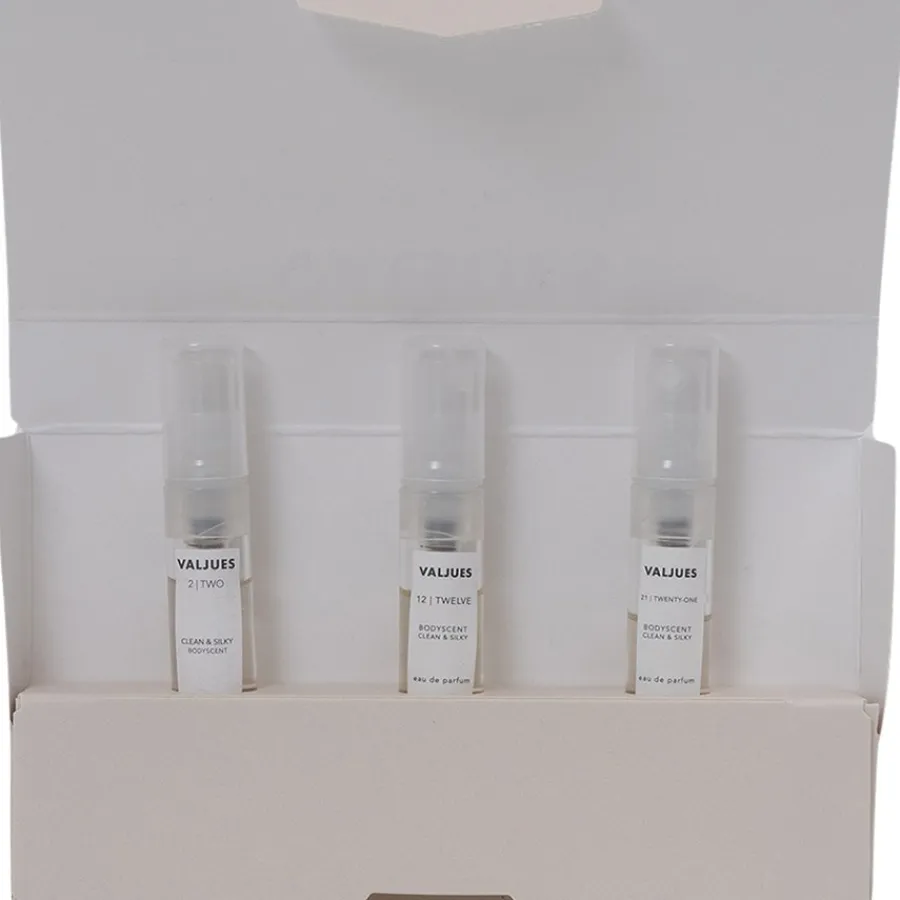 Herenparfum|Damesparfum^VALJUES Collectie Kit