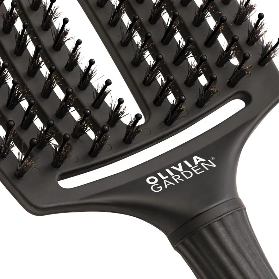 Haarkammen|Houten Borstels^Olivia Garden Combo ontklittende borstel met zwijn/nylon haren