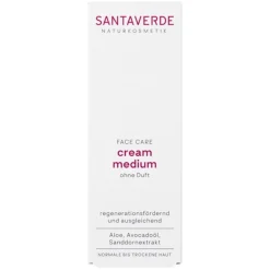 Gezichtsverzorging^Santaverde crème medium, Zonder geur