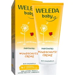 Lotion^WELEDA Crème voor wondbescherming zonder calendula, Voor de normale en gevoelige babyhuid