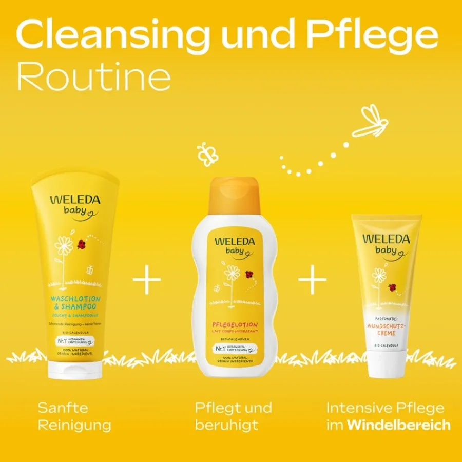 Lotion^WELEDA Crème voor wondbescherming zonder calendula, Voor de normale en gevoelige babyhuid
