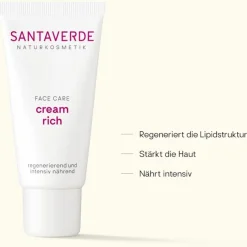 Gezichtsverzorging^Santaverde crèmerijk, Aloë Vera