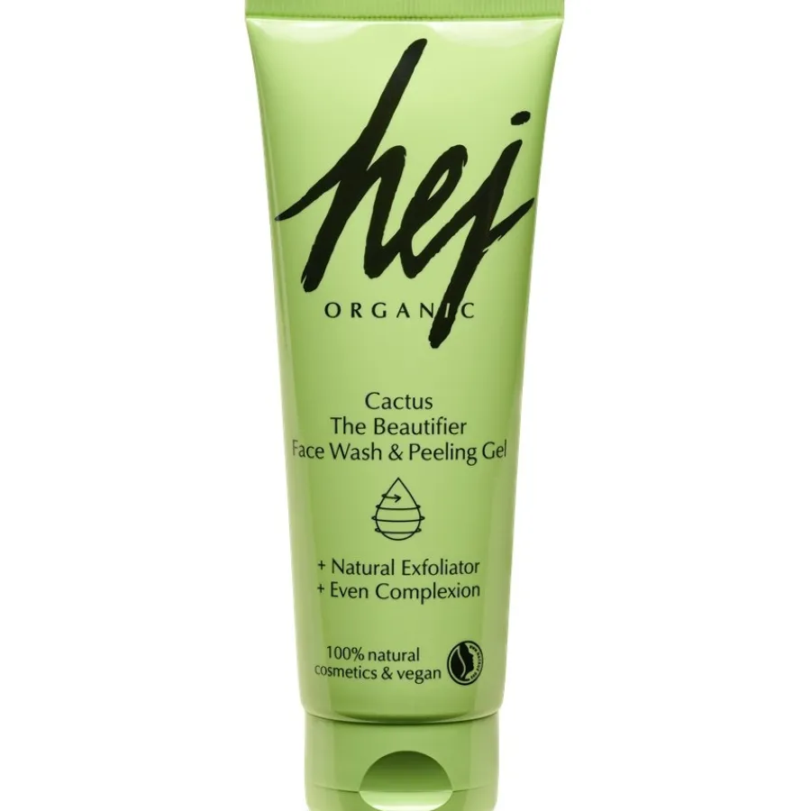 Reiniging|Gezichtsverzorging^Hej Organic De Beautifier Gezichtsreiniger & Peeling Gel Cactus