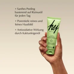 Reiniging|Gezichtsverzorging^Hej Organic De Beautifier Gezichtsreiniger & Peeling Gel Cactus