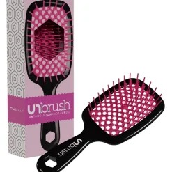 Haarkammen|Houten Borstels^UNbrush Detangling Hair Brush - Blossom Pink