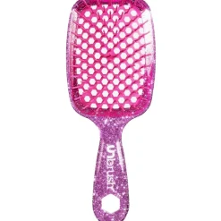 Haarkammen|Houten Borstels^UNbrush Detangling Hair Brush Glitter - Rose Quartz