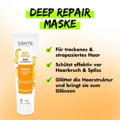 Haarverzorging|Styling^Sante Naturkosmetik Diep Herstellend Masker