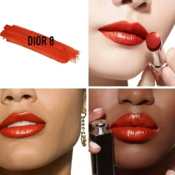 Lippenstift^DIOR Addict Refill, Glanzende Lipstick Navulling - 90% Ingrediënten van Natuurlijke Oorsprong