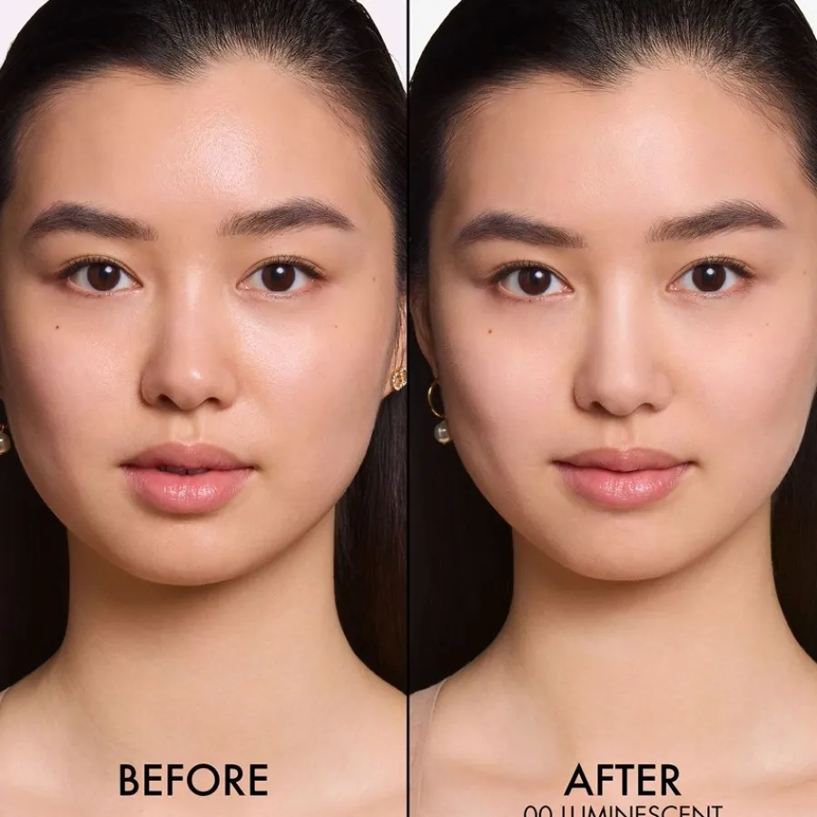 Poeder^DIOR Forever Nude Radiant Filter, Blurring Setting Powder - Transparante, Stralende Finish