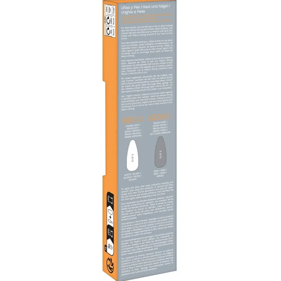 Nagelscharen|Nagelolie & -Penselen^OPI Dual Sided Foot File Disposable Strips 80/120 Grit