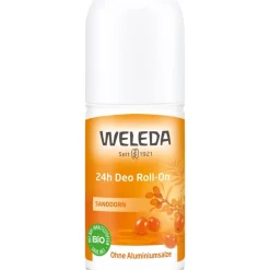 Lichaamsverzorging|Deodorant^WELEDA Duindoorn 24h deodorant roll-on, Natuurlijk fris & effectief zonder aluminiumzouten, fruitige geur