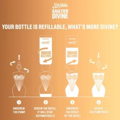 Spaans Parfum|Bloemig Parfum^Jean Paul Gaultier Eau de Parfum Refill