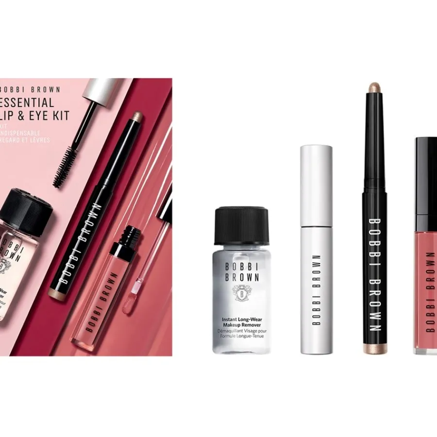 Lipgloss|Mascara^Bobbi Brown Essentiële Lip & Oog Kit