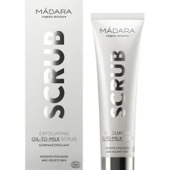 Gezichtsverzorging^MÁDARA Exfoliating Oil-To-Milk Scrub
