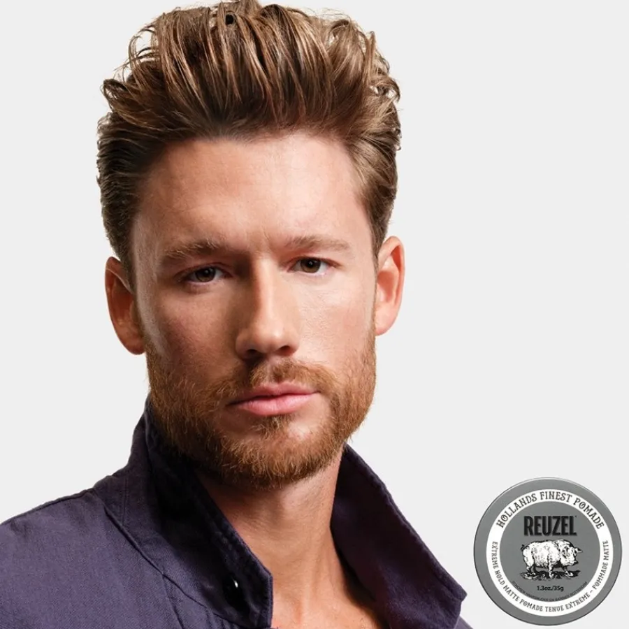 Haaruitval & -Groei|Haarverf^Reuzel Extreme hold matte pommade