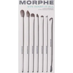 Blush Kwasten|Kwastenreinigers^Morphe Eye Want It All 7-Piece Eye Brush Set