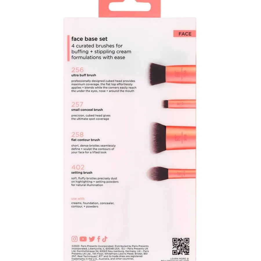 Blush Kwasten|Kwastenreinigers^Real Techniques Face Base Set