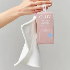 Make-Uptassen|Handdoeken^GLOV Face Towel Ivory