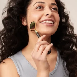 Gezichtsmassage^GLOV Facial Roller Green Jade