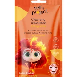 Sheet Maskers|Reinigende Maskers^Selfie Project Fantasy Cleansing Sheet Mask, #DragonFire