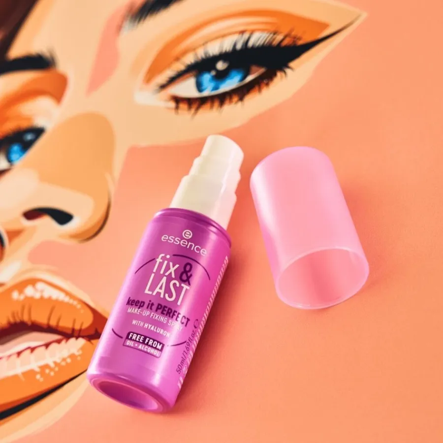 Make-Up Gezicht^Essence Fix & Last keep it Perfect Make-Up Fixing Spray