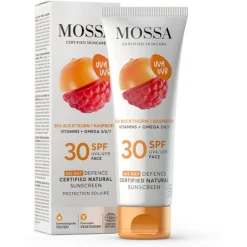 Zonnebrandcrème^Mossa Gecertificeerde natuurlijke zonnebrandcrème,  365 Days Defence