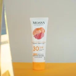 Zonnebrandcrème^Mossa Gecertificeerde natuurlijke zonnebrandcrème,  365 Days Defence