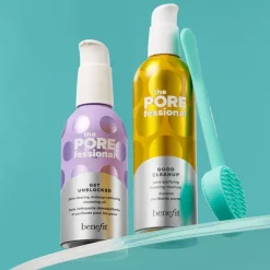 Reinigingsolie|Gezichtsolie^Benefit Get Unblocked - Porie-zuiverende en make-up verwijderende reinigingsolie